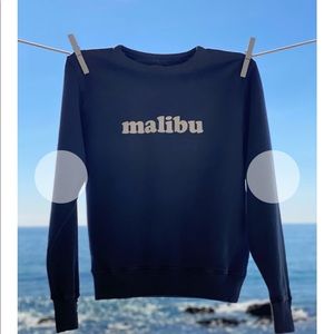 Malibu Faded Navy Sweatshirt
